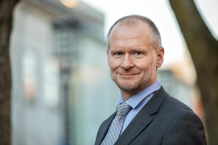 Eiendom Norge-direktør Henning Lauridsen. 