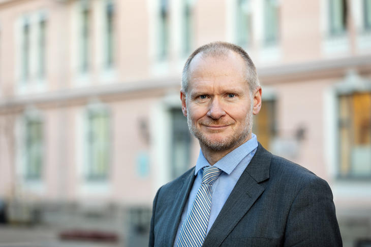 Administrerende direktør i Eiendom Norge, Henning Lauridsen. Foto: Johnny Vaet Nordskog.