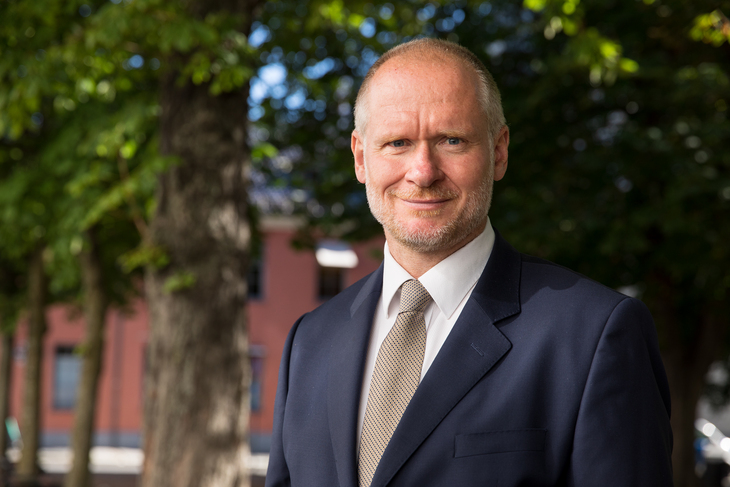 administrerende direktør i Eiendom Norge, Henning Lauridsen. Foto: Johnny Vaet Nordskog.