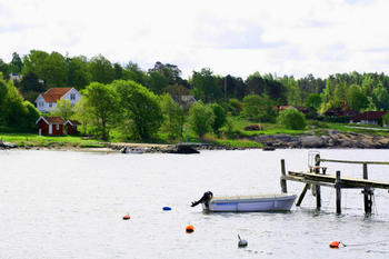 Fritidseiendom i Rygge kommune. Foto: Morten Brunslid/Visit Oslofjord