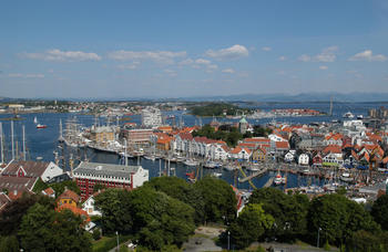 Stavanger sentrum. Foto: Siv Egeli, Stavanger kommune